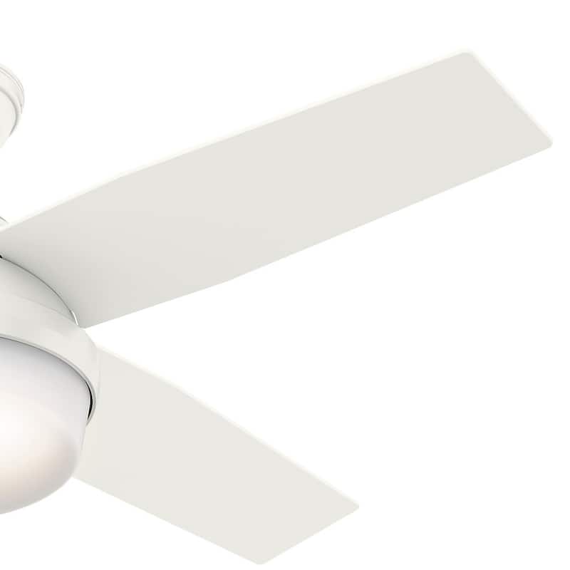 Hunter 44" Dempsey Ceiling Fan with LED Light Kit and Handheld Remote - Contemporary, Transitional, Industrial