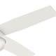preview thumbnail 22 of 25, Hunter 52" Dempsey Flush Mount Ceiling Fan w/ LED Light Kit, Handheld Remote - Contemporary, Transitional - Low Profile