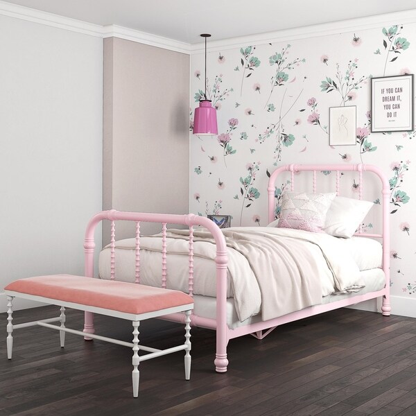 DHP Jenny Lind Metal Twin Bed