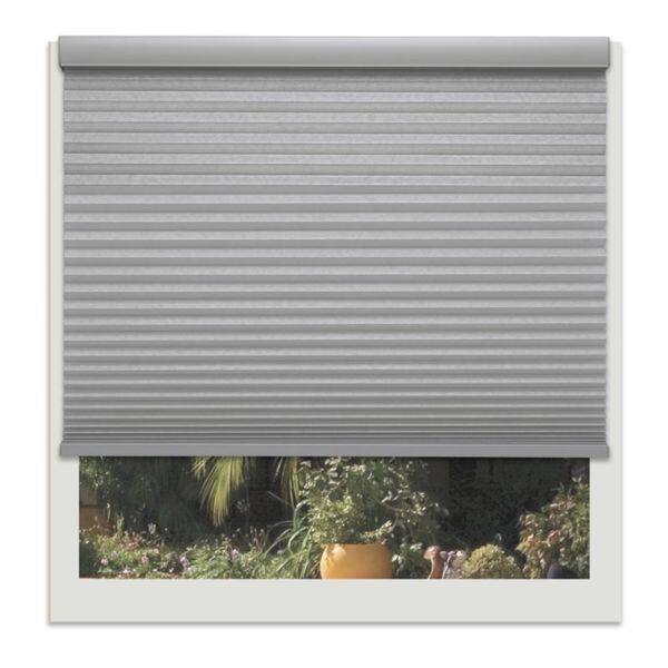 Linen Avenue Custom Cordless Platinum 34 To 35 Inches Wide Light Filtering Cellular Shade Overstock 12455738