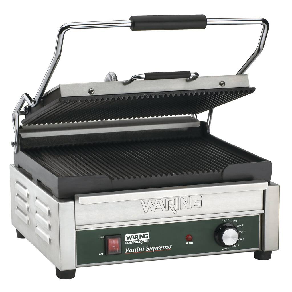 Waring Commercial WPG250 120-volt Italian-Style Panini Grill, Large (Refurbished)