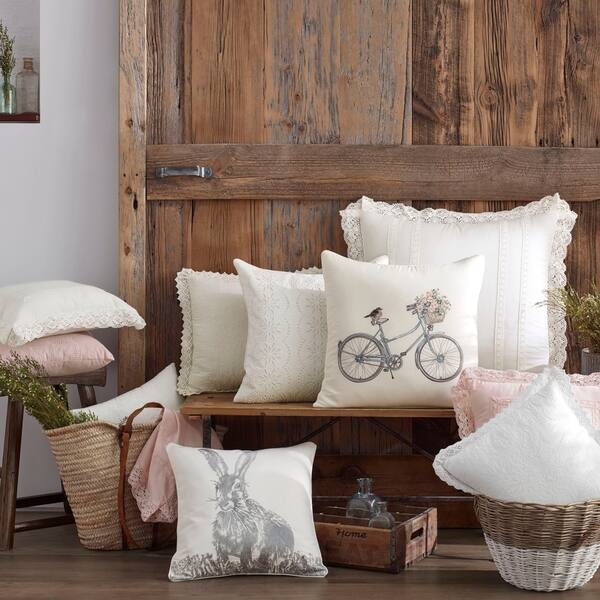 Shop Laura Ashley Ardleigh 18 Inch Decorative Pillow Free