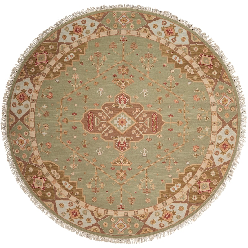 Nourison Nourmak Area Rug - Green - 8' Round