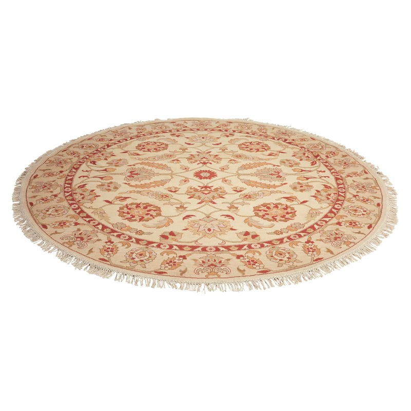 Nourison Nourmak Beige Area Rug (8' Round) - 8' Round