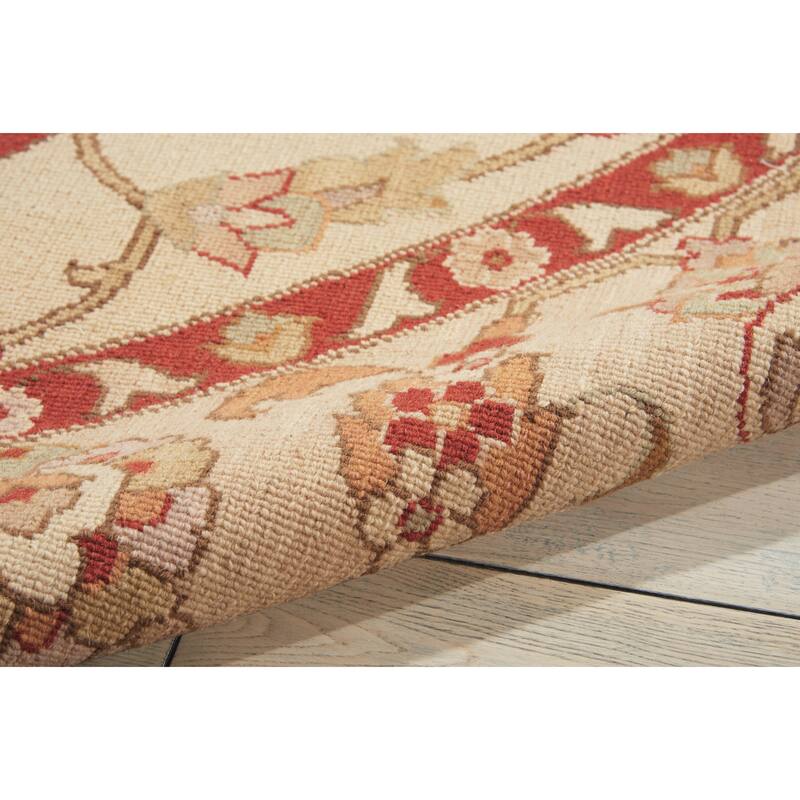 Nourison Nourmak Beige Area Rug (8' Round) - 8' Round