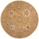 preview thumbnail 23 of 27, Nourison Nourmak Traditional Soumak Area Rug 8' Round - Gold - Round