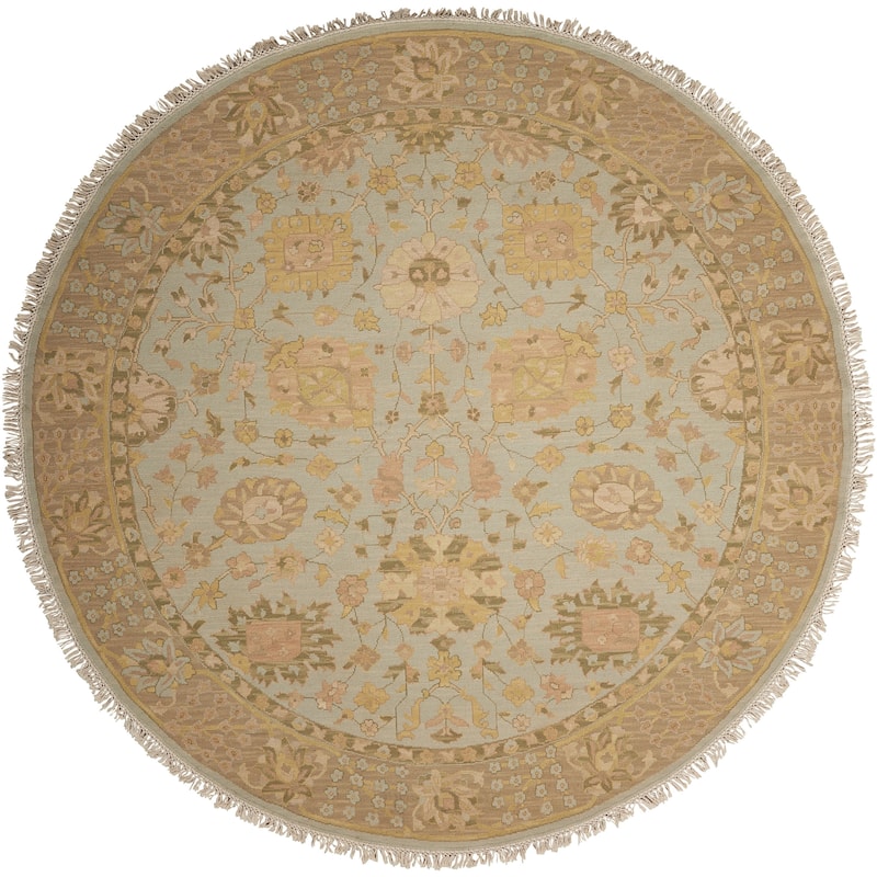 Nourison Nourmak Area Rug - 8' Round - Green - Runner/Round