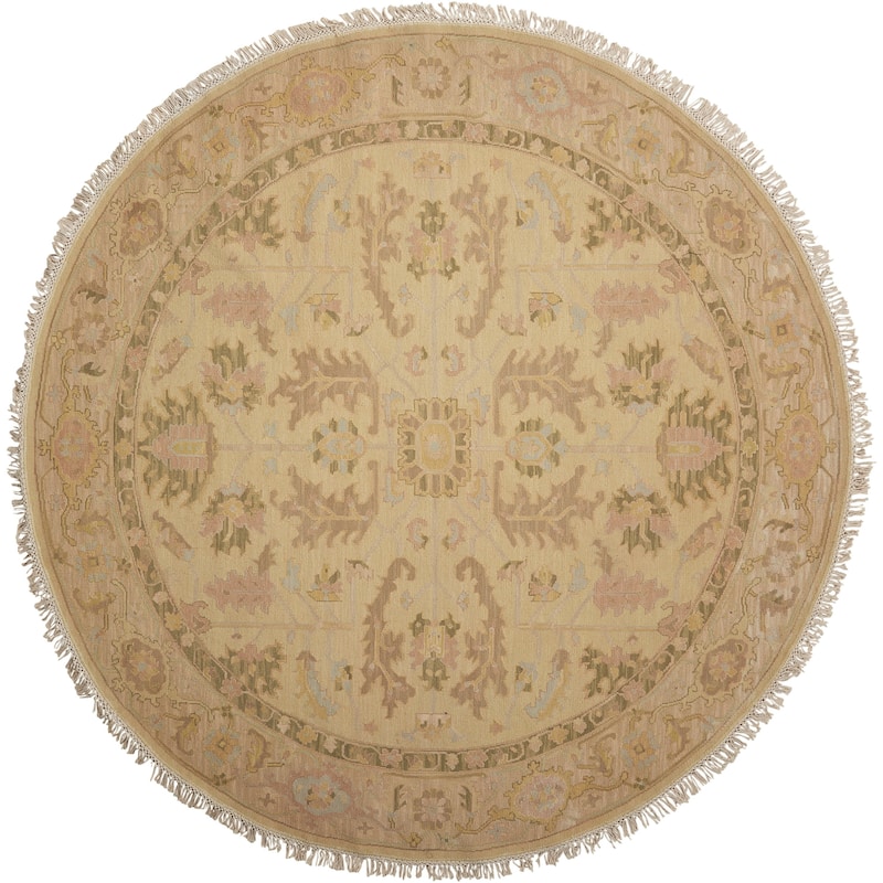 Nourison Nourmak Area Rug - Beige - 8' Round - Runner/Round