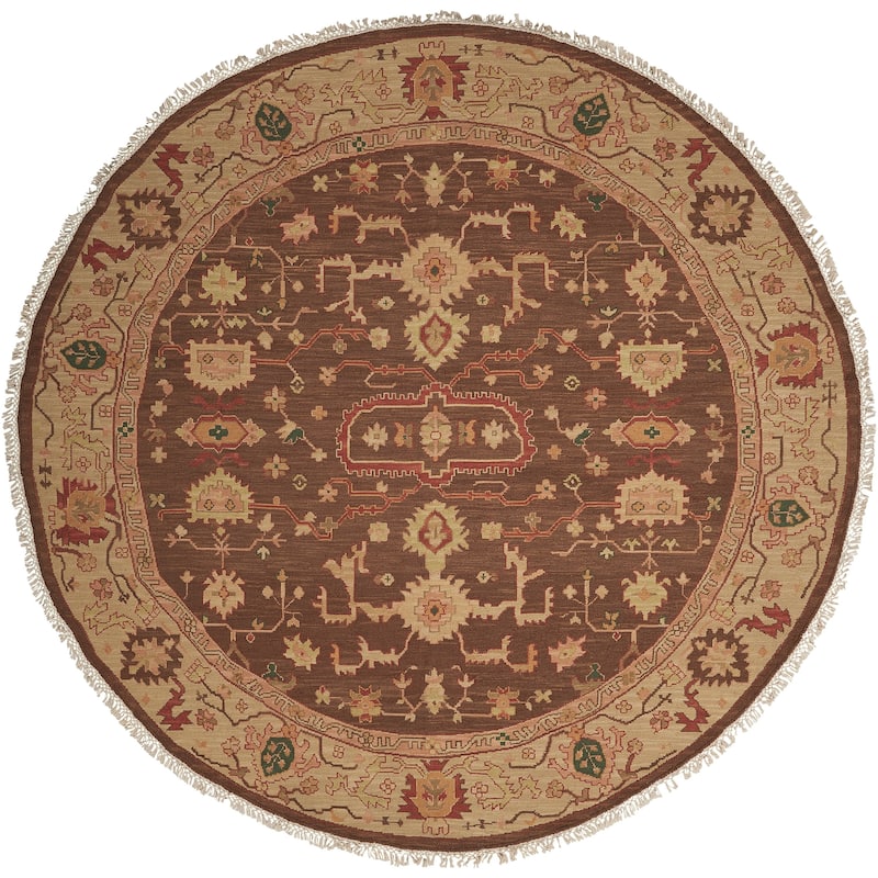 Nourison Nourmak Area Rug - 8' Round - Beige - Round