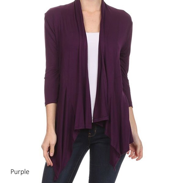 rayon spandex cardigan