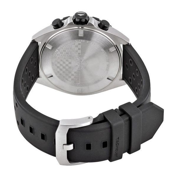 tag heuer formula 1 strap black rubber ft8024