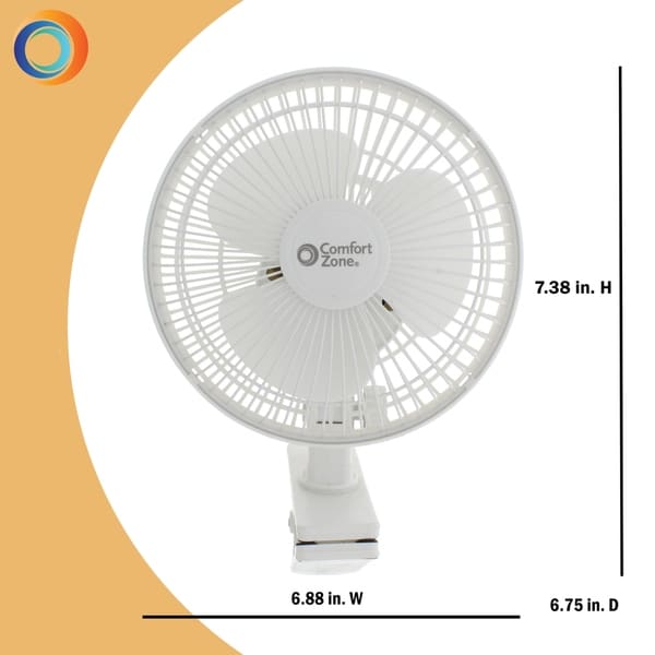 6 inch desk fan