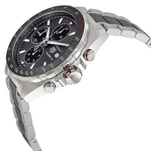 Shop Tag Heuer Men S Caz2012 Ba0970 Formula One Chronograph Automatic Two Tone Stainless Steel And Ceramic Watch On Sale Overstock 12485866