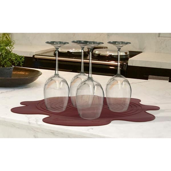 Epicureanist Silicone Stemware Drying Mat, 2 Mats - Bed Bath & Beyond -  12486021