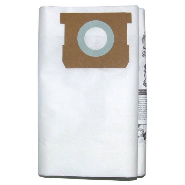 Vacmaster VDBS 3 Pack 5 To 6 Gallon Standard Vacuum Dust Bag Bed Bath