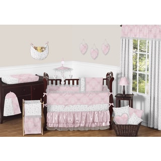 Sweet Jojo Designs Alexa Collection Microfiber 9-piece Crib Bedding Set