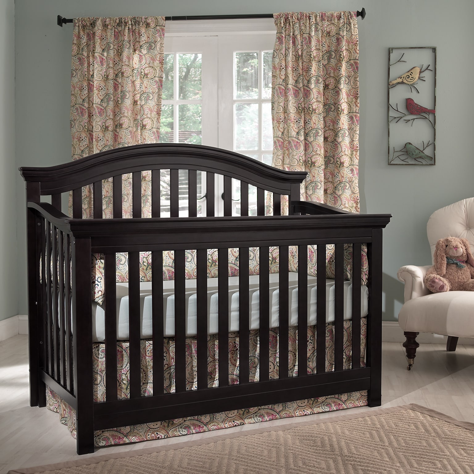 Shop Munire Rhapsody Lifetime 4 In 1 Crib Overstock 12489388