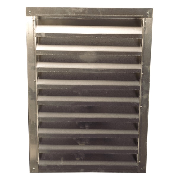 Lomanco 150-12x18 12" X 18" Aluminum Gable Vents Mill Finished