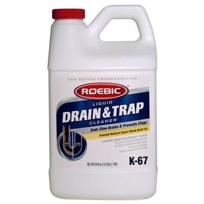 Roebic K67-L-H-6 64 Fl Oz K-67 Liquid Drain & Trap Cleaner