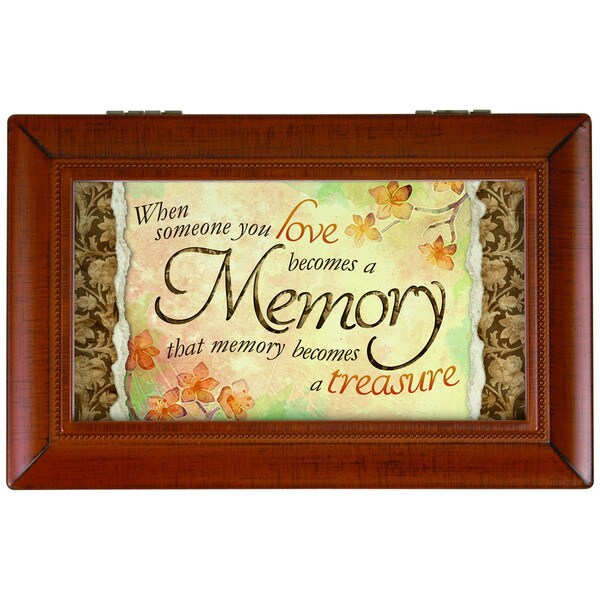 Carson Home Accents 'Memory Treasure' Synthetic Wood Music Box