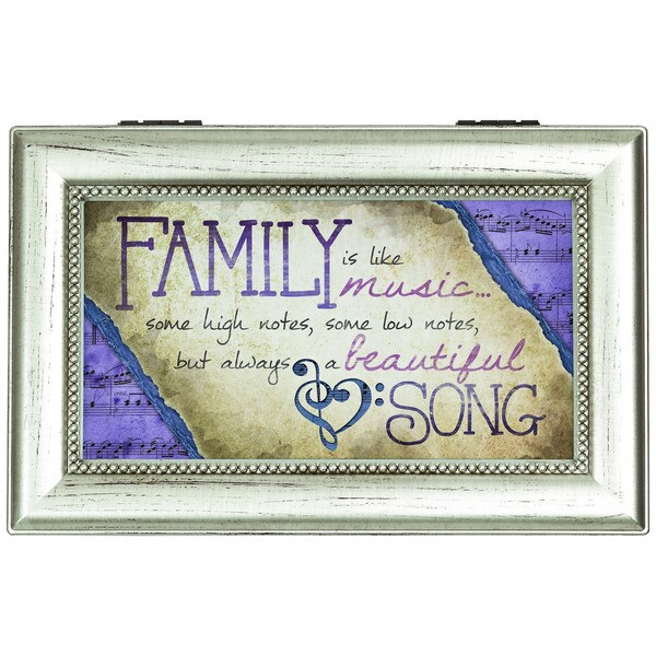 Carson Home Accents 'Family' Music Box