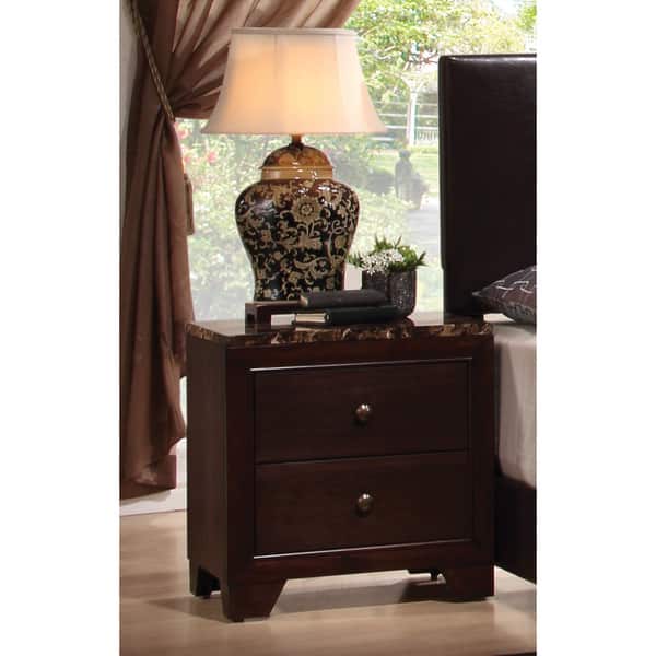 slide 2 of 3, Coaster Furniture Conner Cappuccino 2-drawer Rectangular Nightstand