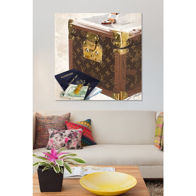 BY Jodi "Let's Go" Giclee Stretched Canvas Wall Art