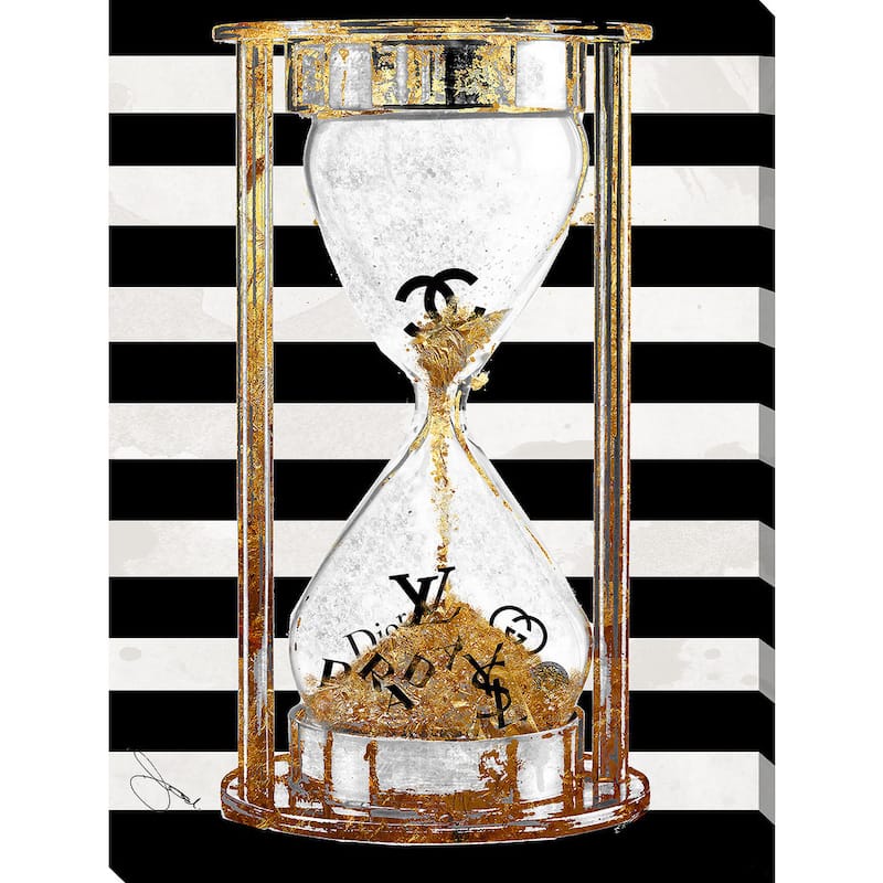 BY Jodi "Time For Couture" Giclee Stretched Canvas Wall Art