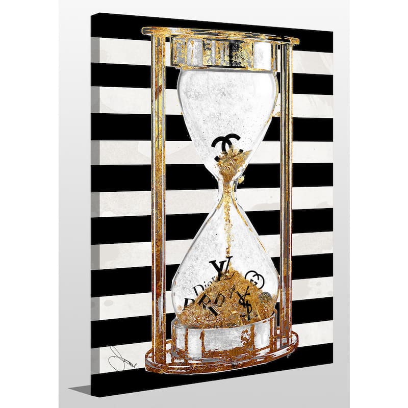 BY Jodi "Time For Couture" Giclee Stretched Canvas Wall Art
