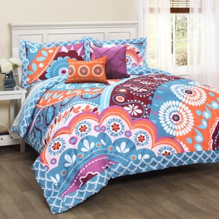 Lush Decor Comforter Sets Find Great Fashion Bedding Deals Lush Decor Maya 5 Piece Comforter Set