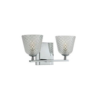 Hudson Valley Grafton 2-light Polished Chrome Bath And Vanity - Bed ...