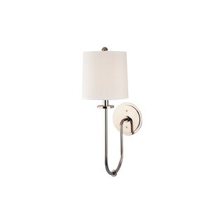 Jericho Polished Nickel Wall Sconce