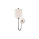 preview thumbnail 1 of 2, Jericho Polished Nickel Wall Sconce