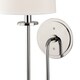 preview thumbnail 2 of 2, Jericho Polished Nickel Wall Sconce