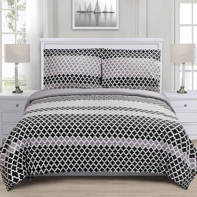 Superior Sutton Reversible Cotton Duvet Cover Set