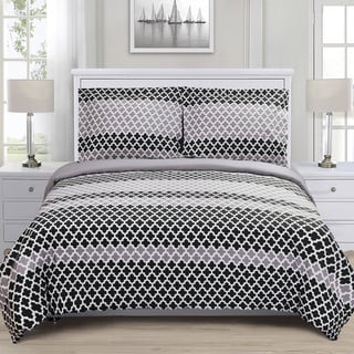 Miranda Haus Sutton Reversible Cotton Duvet Cover Set
