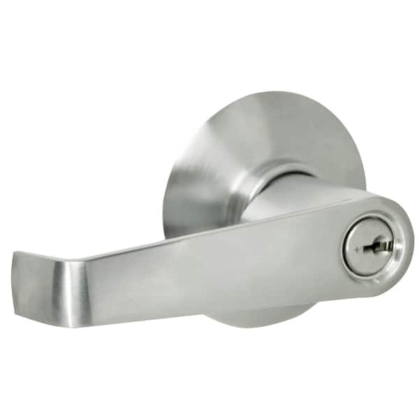 Schlage Elan Satin Chrome Entry Lockset ANSI Grade 2 1-3/4 in. Schlage Elan Satin Chrome Entry Lockset ANSI Grade 2 1-3/4 in.