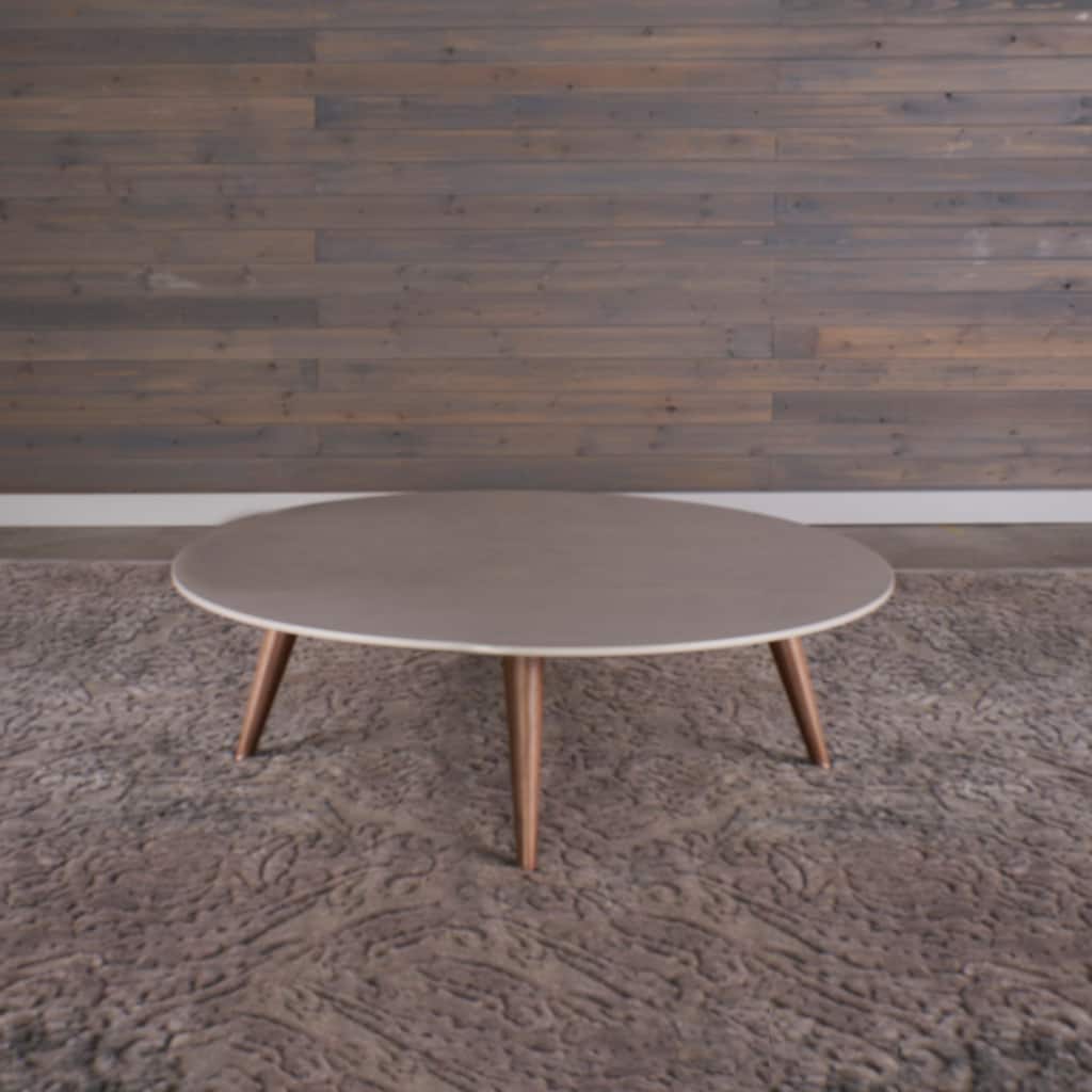 Sandy 43-inch Round Coffee Table by RST Brands