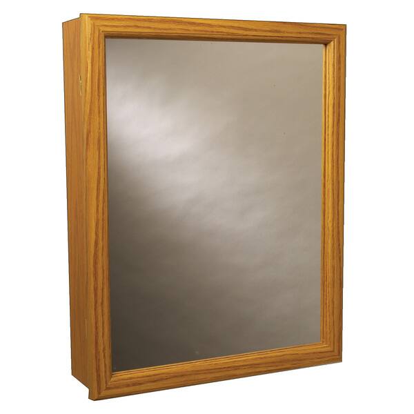 Zenith K16 Oak Framed Swing Door Medicine Overstock 12493903