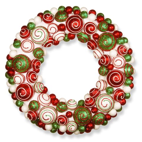 20-inch Ornament Wreath