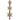 National Tree Company 77 in. Pre-lit Glittery Bristle Pine Triple Snowflake Door Hanging - 77 in