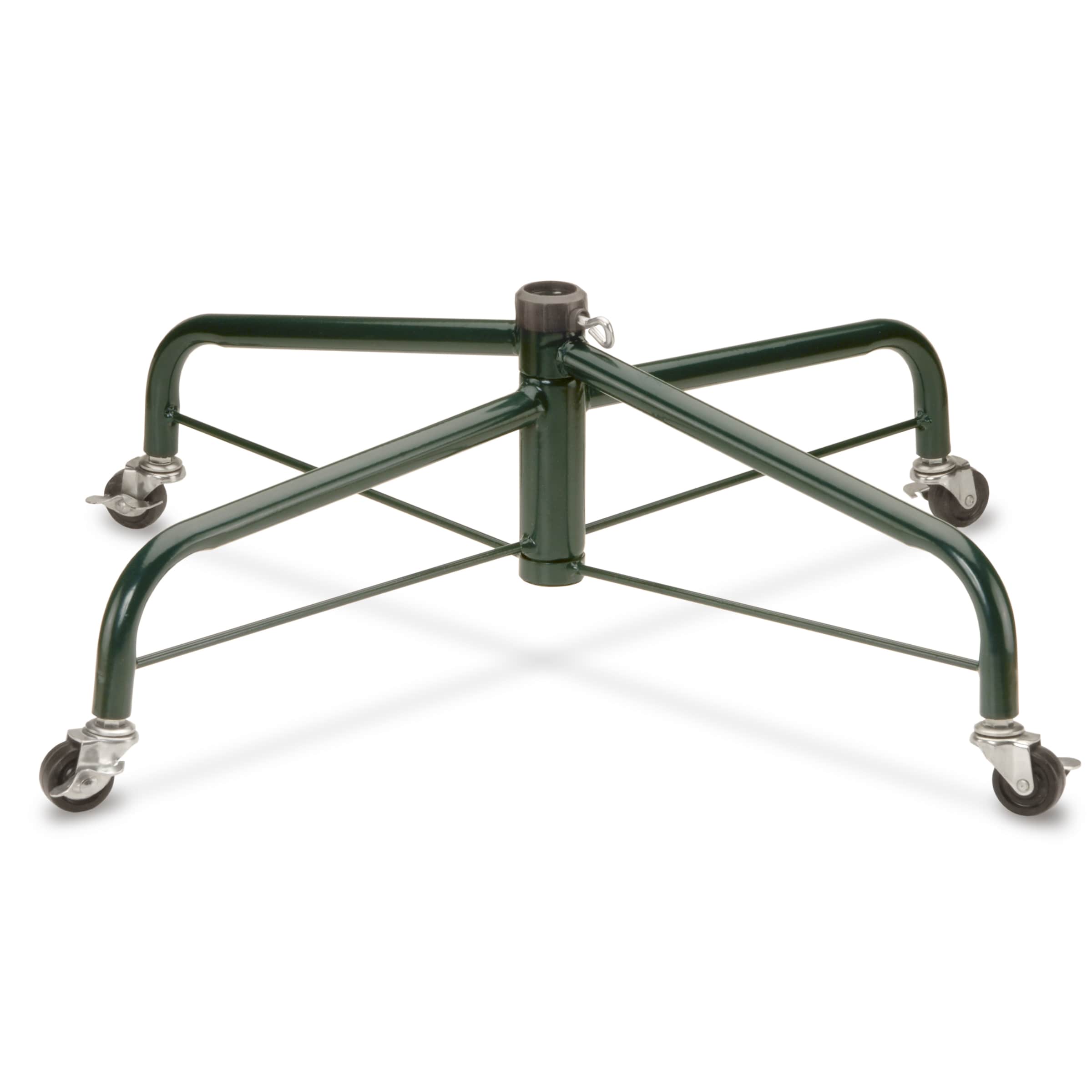 National Tree Company 28 in. Rolling Tree Stand - Green - 28 in