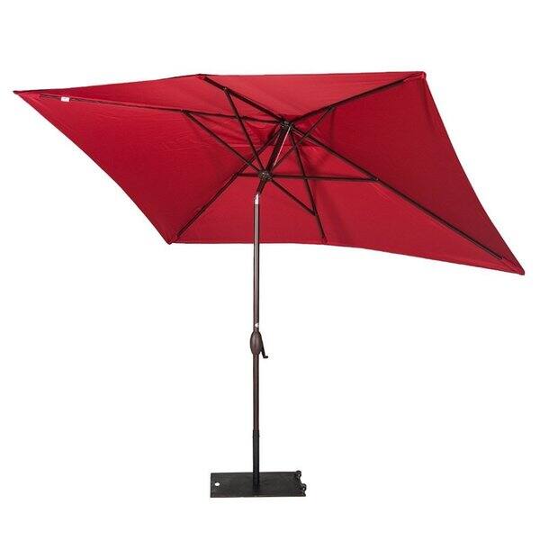 Shop Havenside Home Alpine Rectangular Patio Umbrella With Push