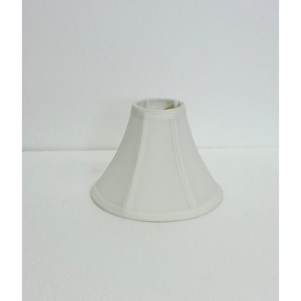 Shop Round Off-white Silk Clip Shade - Free Shipping On Orders Over $45