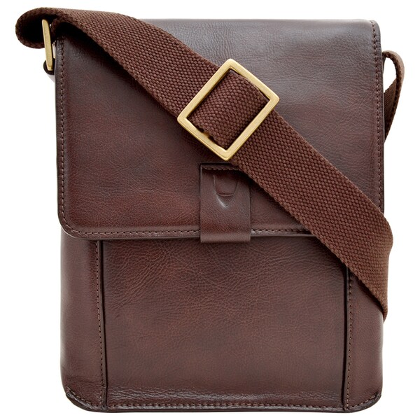 leather small messenger bag