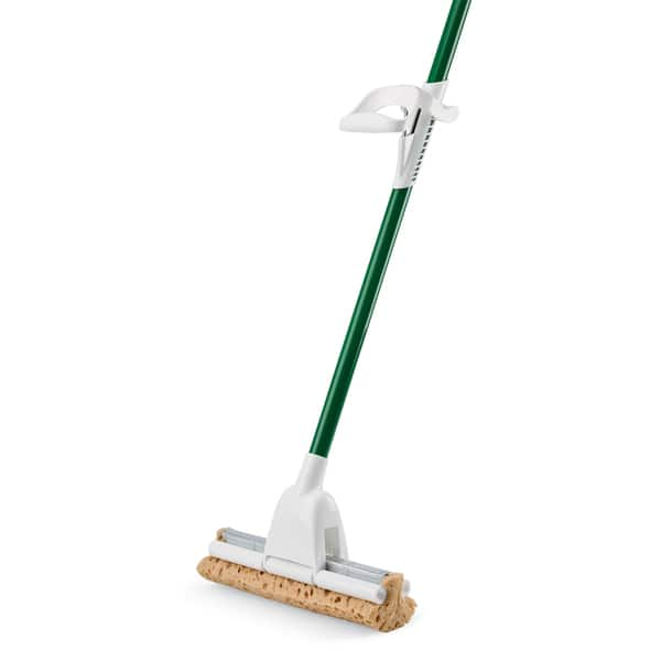 Superio Sponge Mop with Detachable Brush, for Household Use.