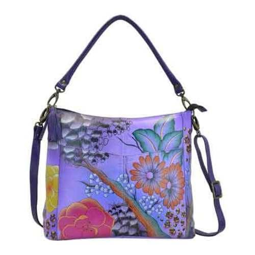 Shop Women's ANNA by Anuschka Hand Painted Leather Convertible Shoulder ...