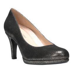 Shop Women S Naturalizer Michelle Pump Black Gold Metallic Fabric