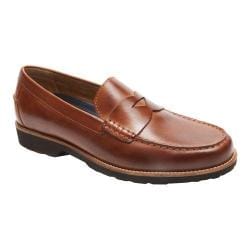 Men's Rockport Classic Move Penny Loafer Cognac Leather - Overstock ...