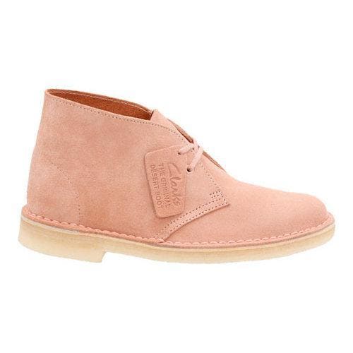 Women's Clarks Desert Boot Dusty Pink Suede - Free Shipping Today ...